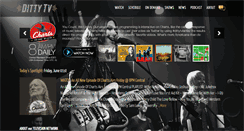 Desktop Screenshot of dittytv.com
